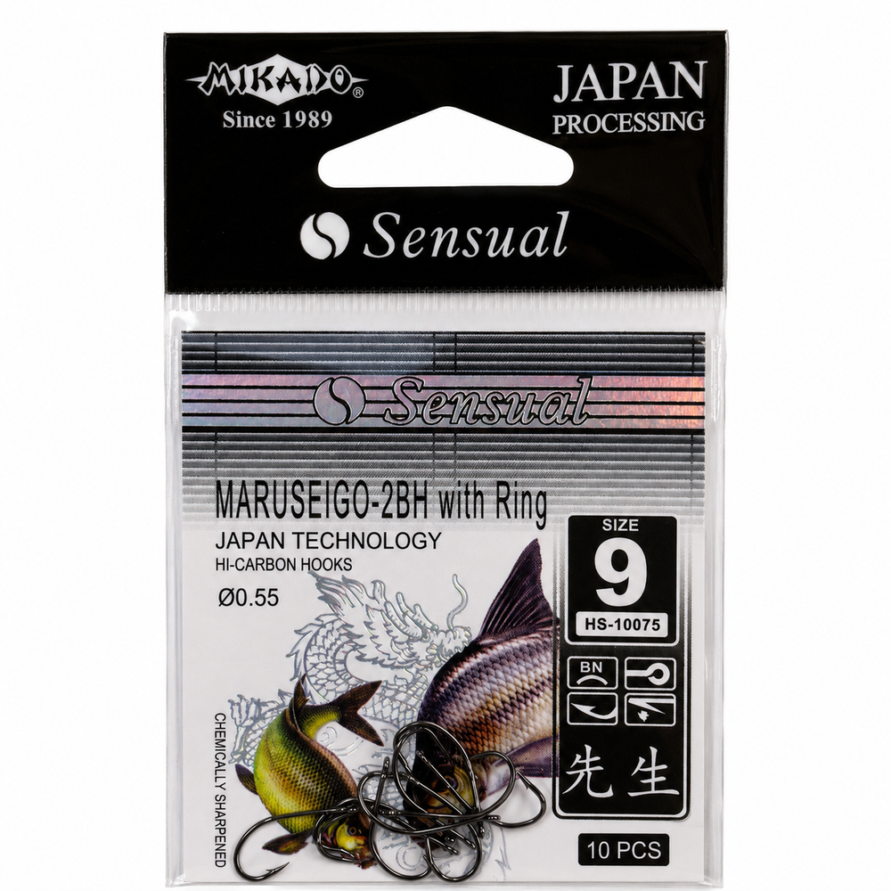 Крючки рыболовные MIKADO HS-10075 #9