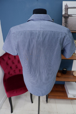 Рубашка Ostin в полоску 46 размер
