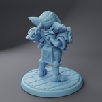 Миниатюры Девушки гоблины 32мм 75мм 100мм goblin girl