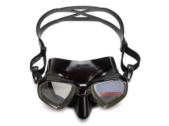 Маска Salvimar Morpheus Антифог черный/зеленый
