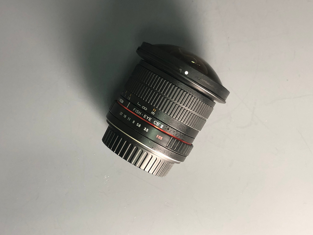 Samyang 8mm 3.5 AS IF UMC Fish-eye CS II Canon EF