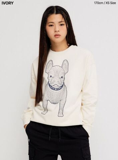 Свитшот с большим логотипом ladok