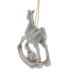 GAEM Украшение новогоднее "Лошадка-качалка", L8,5 W2 H7,5 см