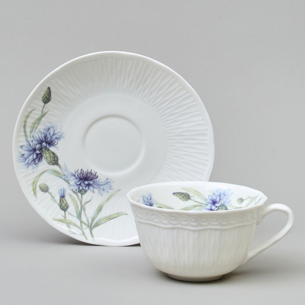 ЧАЙНЫЙ НАБОР LEFARD "ВАСИЛЬКИ" НА 2 ПЕР. 4 ПР. 330 МЛ