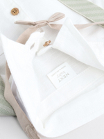 Комбинезон и боди в комплекте для малышей Next E47-903, Белый, Светло-зеленый