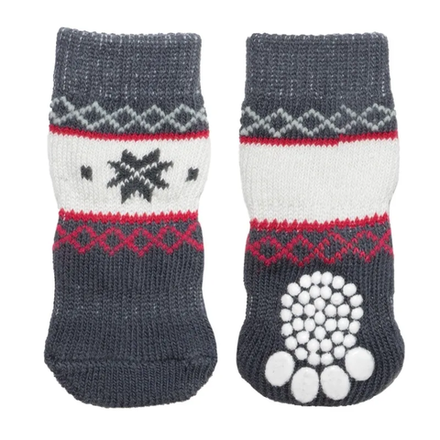 Triol носки для собак Снежинка, размер M