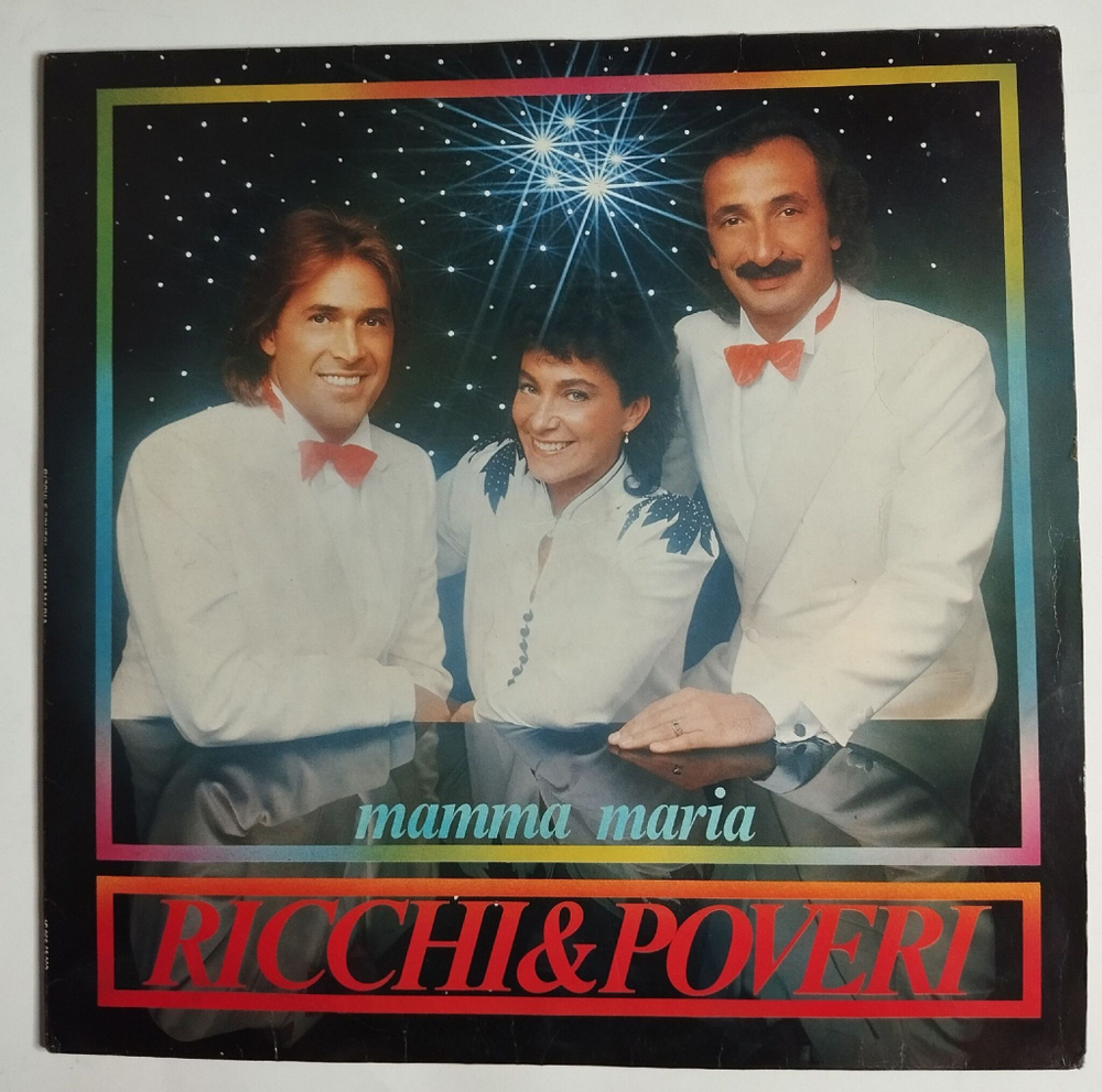 Винтажная виниловая пластинка LP Ricchi and Poveri Mamma Maria (Germany 1982)