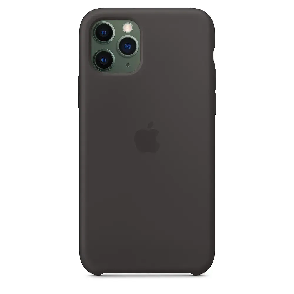Чехол-накладка Apple Silicone Case Series для iPhone 11 Pro силикон Black (MWYN2ZM/A)