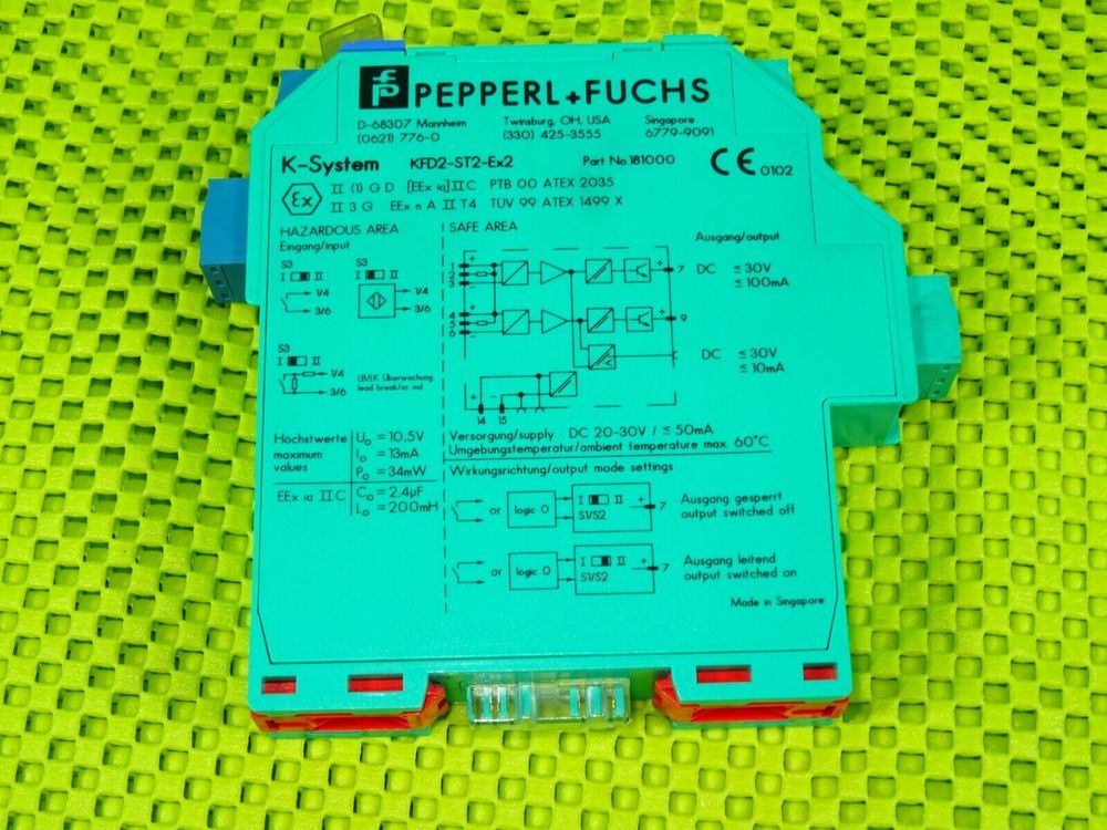 PEPPERL + FUCHS KFD2-ST2-Ex2