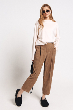 Джемпер велюровый