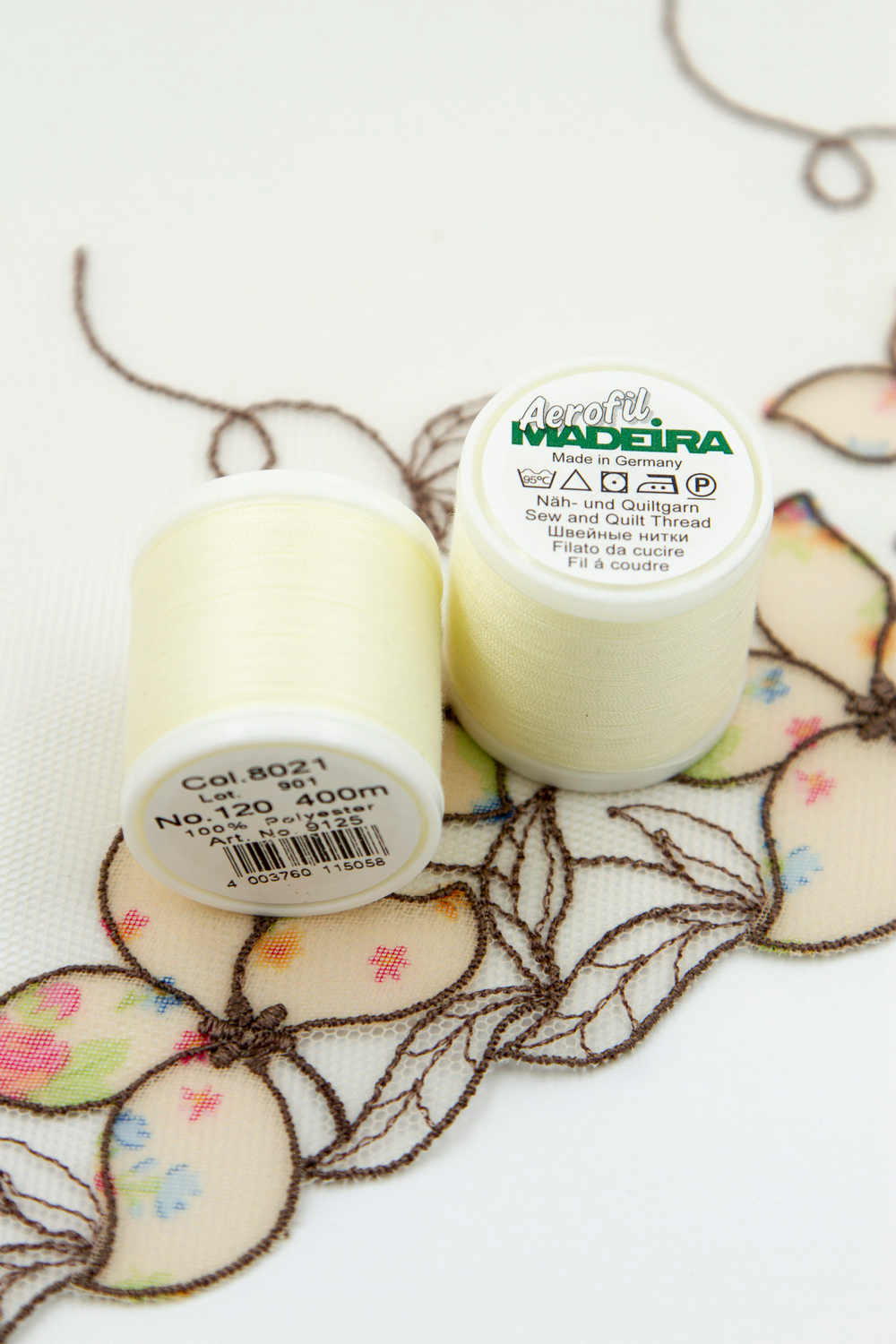 Нитки швейные Madeira aerofil №120 Col. 8021 шампань (400 м)