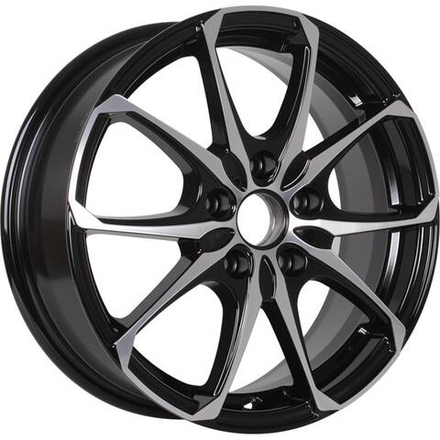 iFree Такеши 6x16 4x100 ET 45 Dia 60.1 (блэк джек)