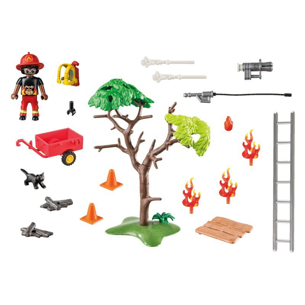 Playmobil - Duck On Call Действие пожаротушения. Спасите котенка! 70917