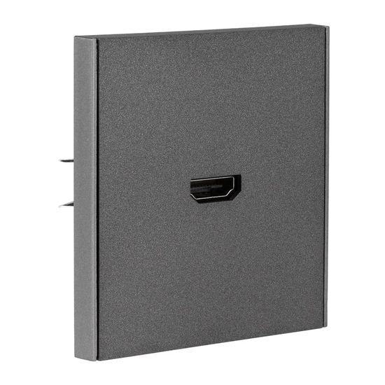 Розетка STRONG HDMI с/у графит KRANZ