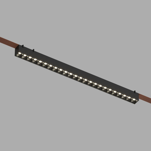 Трековый светильник Denkirs Belty Grill DK5672-BK