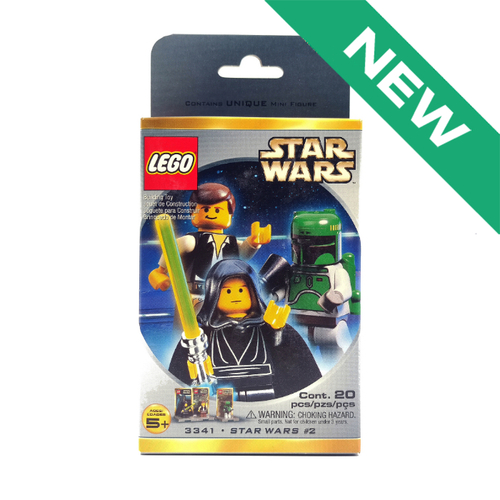 NEW Винтажный Пак № 2 - набор минифигурок Люк/Хан/Боба 3341