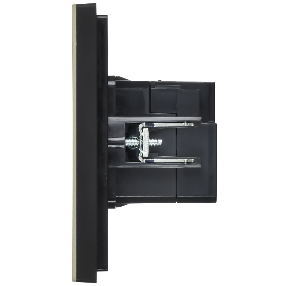 FORTE&PIANO Розетка USB A+A 3,1А FP849M металл серый сланец IEK