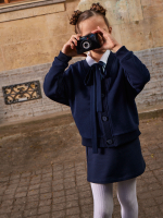 ПРЕДЗАКАЗ Юбка прямая Mjölk Синий