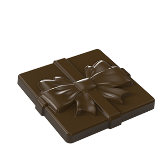888 | Форма для шоколадных Плиток &quot;Крышка подарка&quot; (275х175 мм)