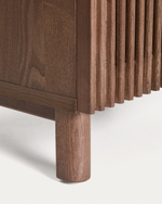 Прикроватная тумбочка Beyla из ясеня с отделкой под орех