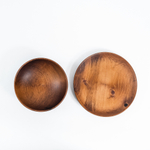 Набор деревянных тарелок Art of Siberia серии Лотос из сибирского кедра. TN56