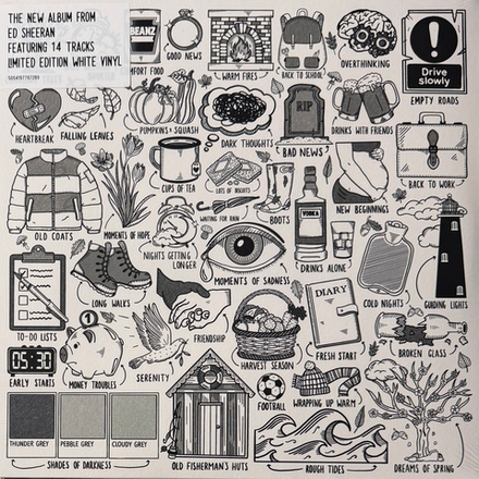 Виниловая пластинка Ed Sheeran ‎– Autumn Variations LP White