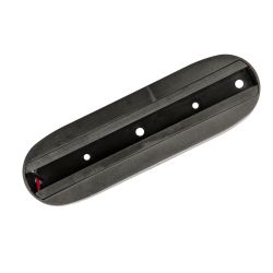 UBX-Q122 G82 BLACK 1 POLYBAG Чашка потолочного крепления. Однофазная. Черная. ТМ Volpe.