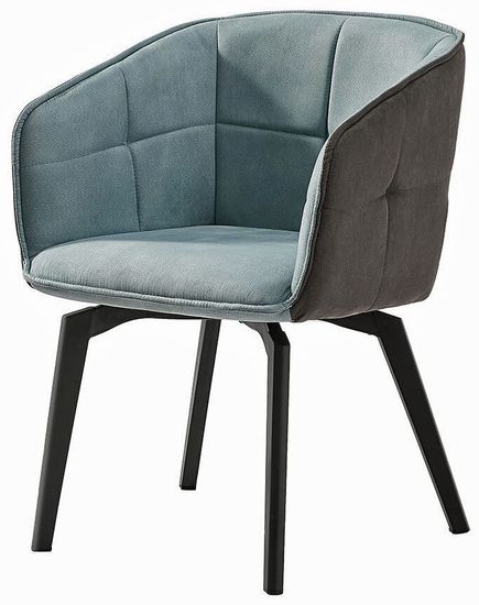 Стул HERTA 13537 светло-голубой