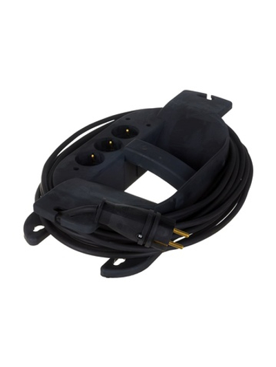 Удлинитель на каучуковой рамке Gigant Professional PEC-020 с/з КГ 3х1,5 3500Вт 3 розетки 10м 80050