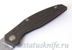 Нож Широгоров 111 TiBr Damascus Custom Divisionфотография - 5