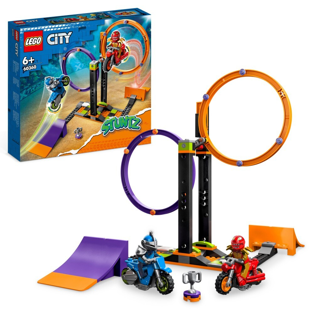 LEGO City Stuntz — Испытание трюков — Вращающиеся круги 60360 / артикул   60360  / GTIN 5702017416212