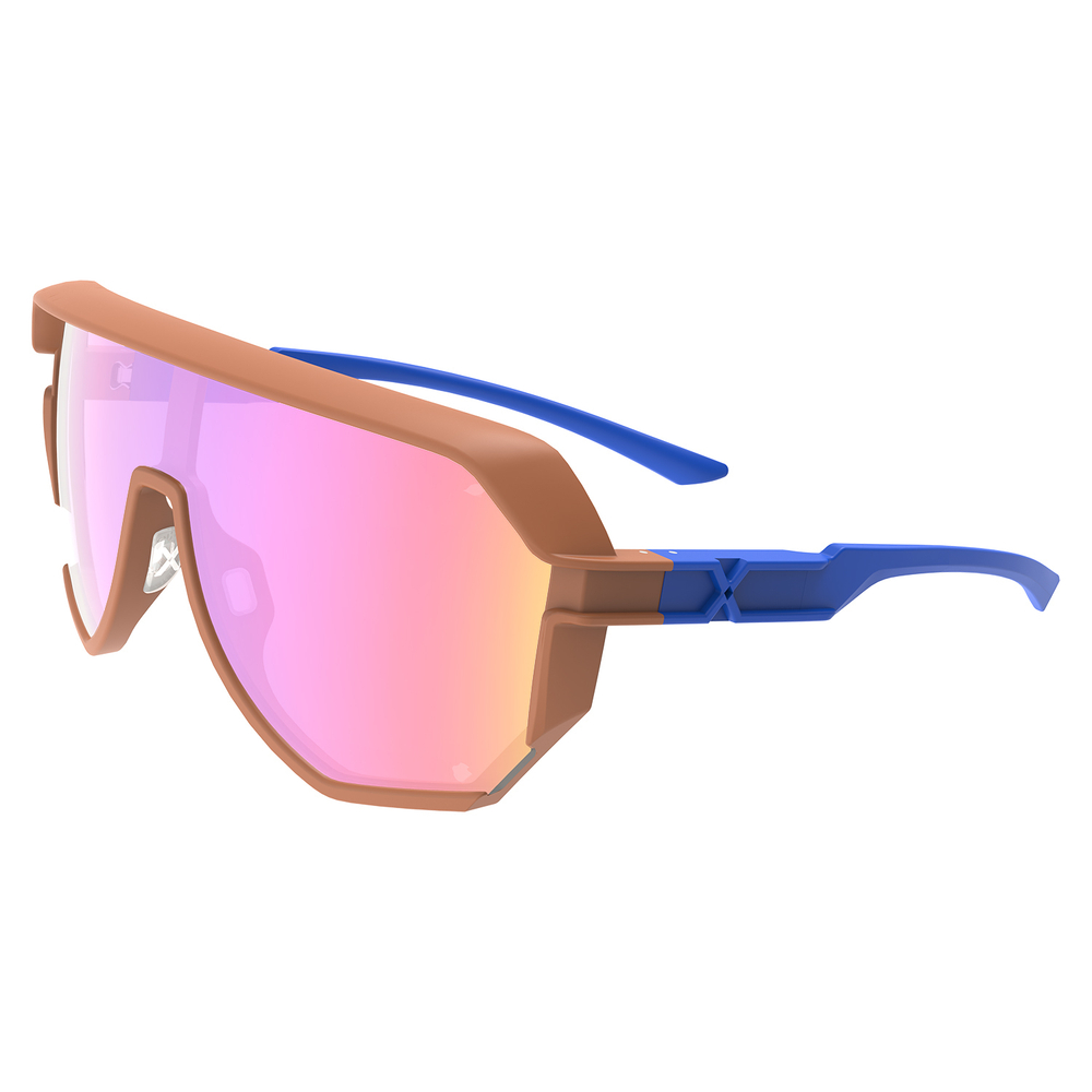 Спортивные очки HILX Newblood / Matt Orange Blue / Purple Polarized Lens
