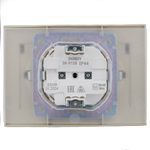 SKANDY Розетка 2-местная и крышкой 16А в сборе IP44 SK-R12B бежевый IEK