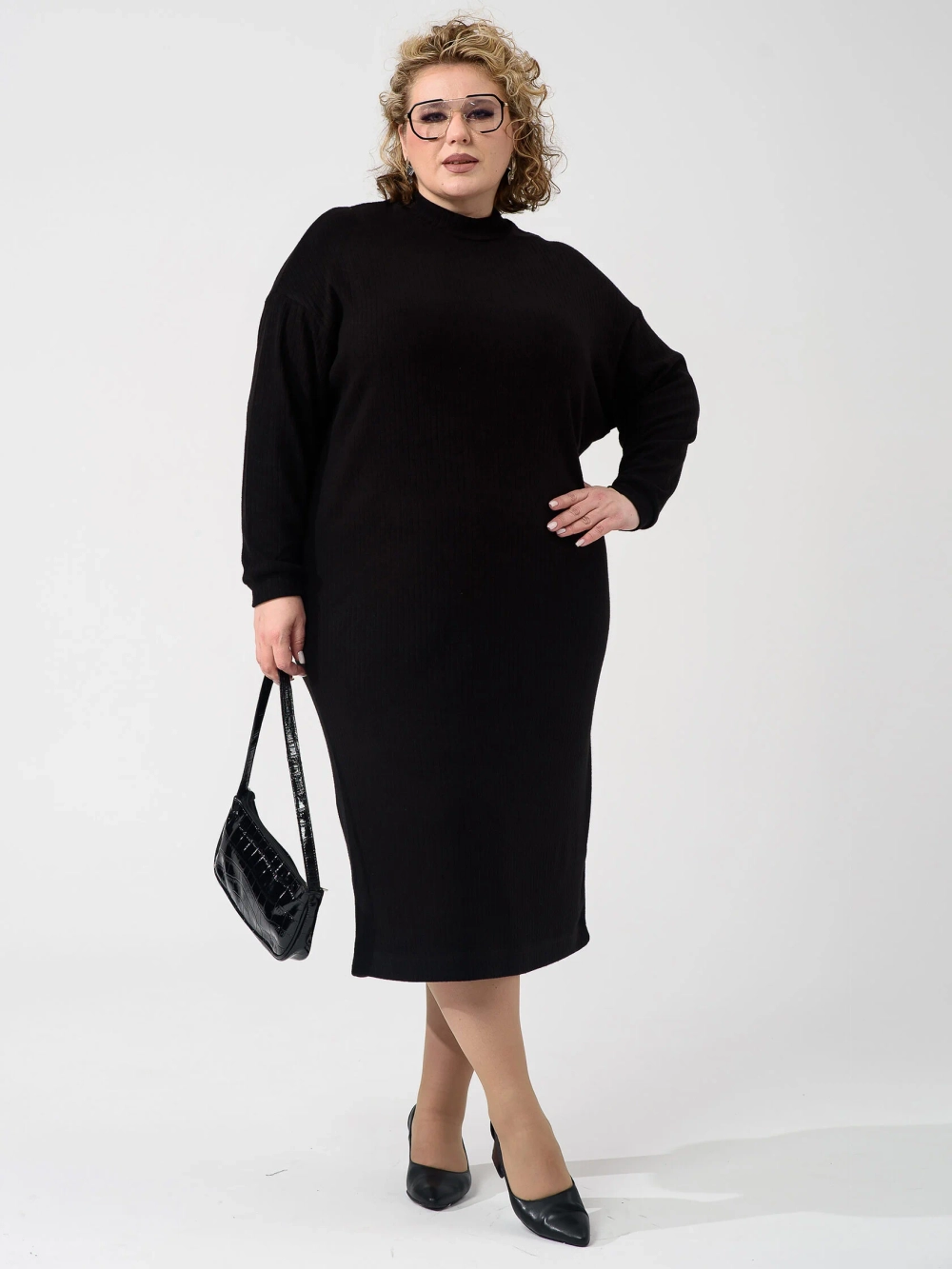 Платье женское "Ангора" (стойка)