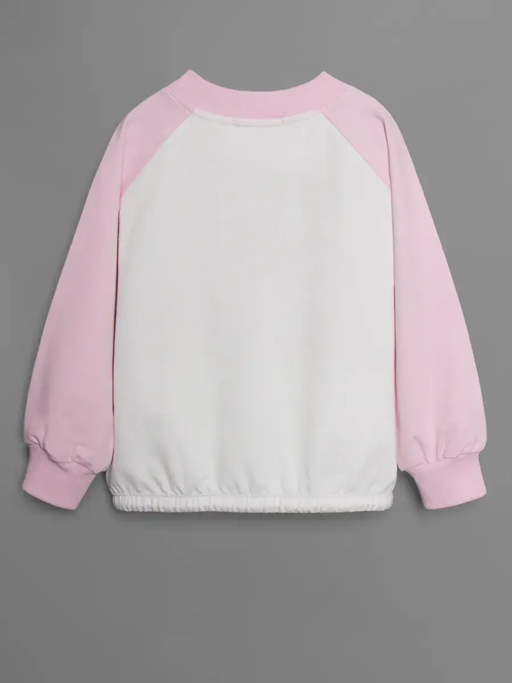 Свитшот для девочки осенний с завязками