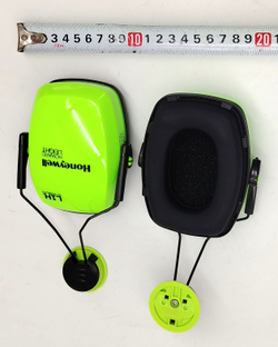 Наушники противошумные на оголовье Leightning L1H HV Hi-Vis SNR 28 дБ Howard Leight 1015021 зелёный