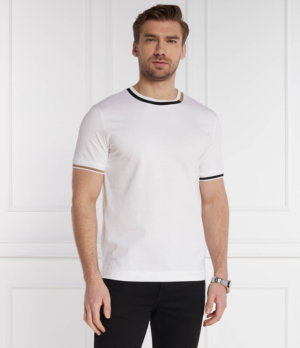 Футболка Thompson BOSS BLACK - белый(50513364)