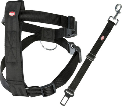 А/м ремень безопасности со шлейкой для собак, 30-60 см, Trixie