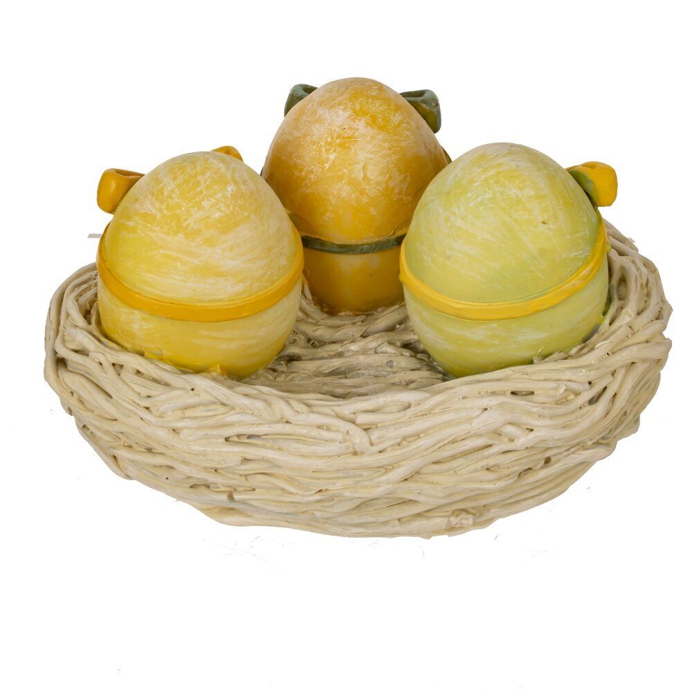 GAEM Фигурка декоративная "Яйца в гнезде", L9 W6 H6 см