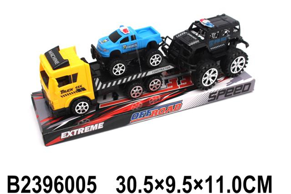 Автовоз ин. + 2 машинки, ПК, F602-110