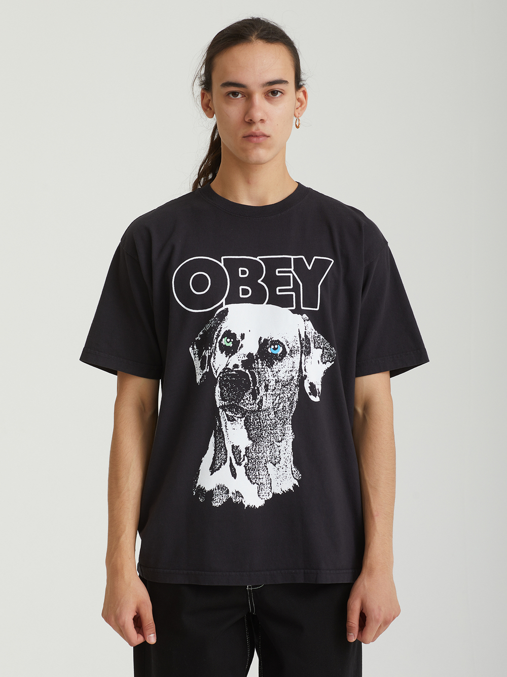 Мужская Футболка Obey Dalmation