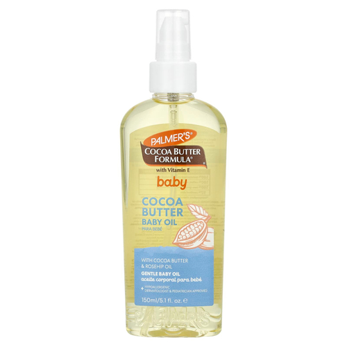 Palmer's, Baby, Cocoa Butter Formula® с витамином E, детское масло какао, 150 мл (5,1 жидк. унц.)