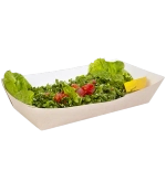 Упаковка для бургера, картофеля фри, чиабатты, лотки Fast Food ECO TRAY 800 (100шт/уп) 85х190х42