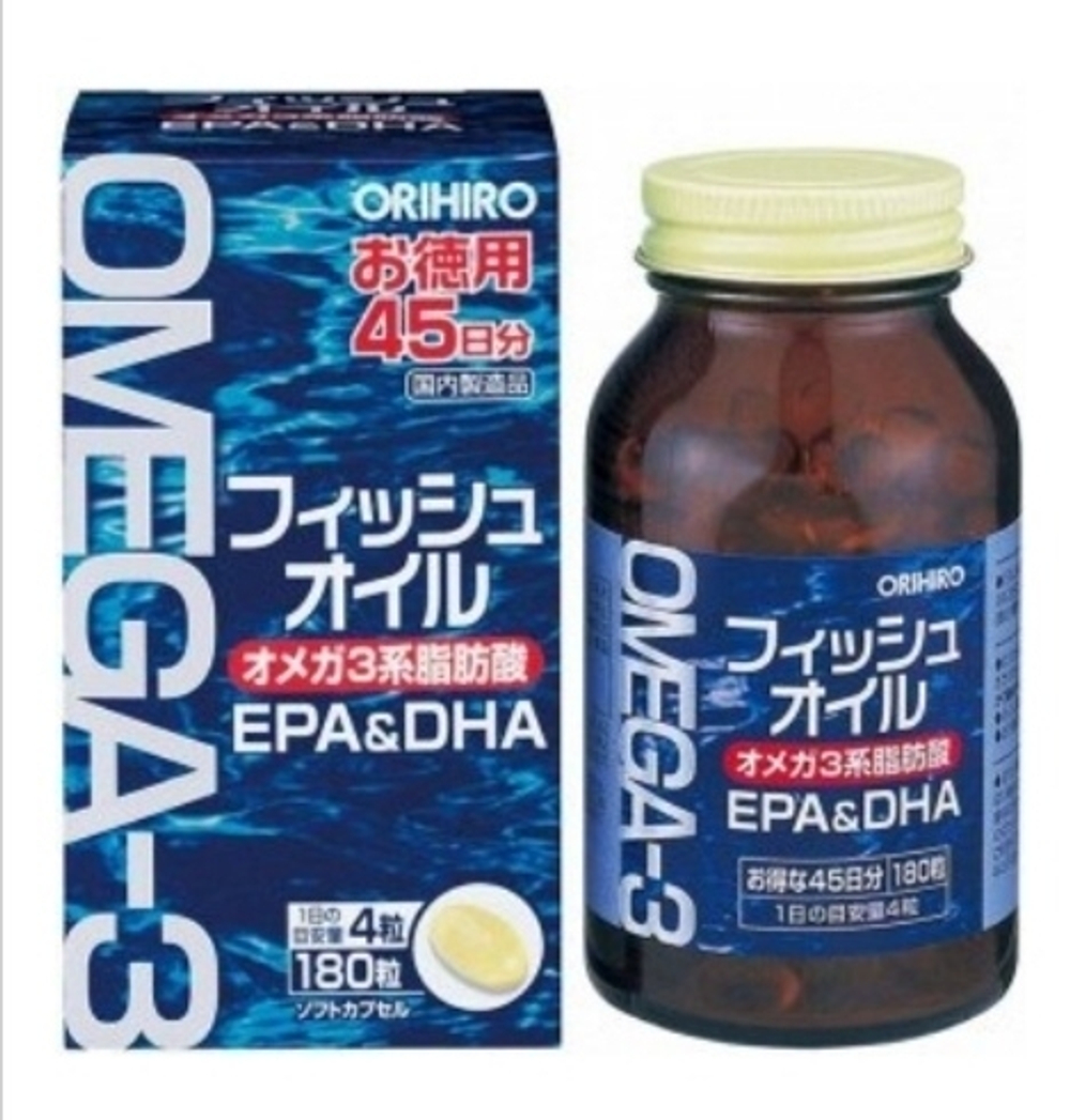 ORIHIRO - Омега-3 кислоты EPA&DHA на 45 дней