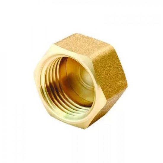 Заглушка 1"вн. латунь