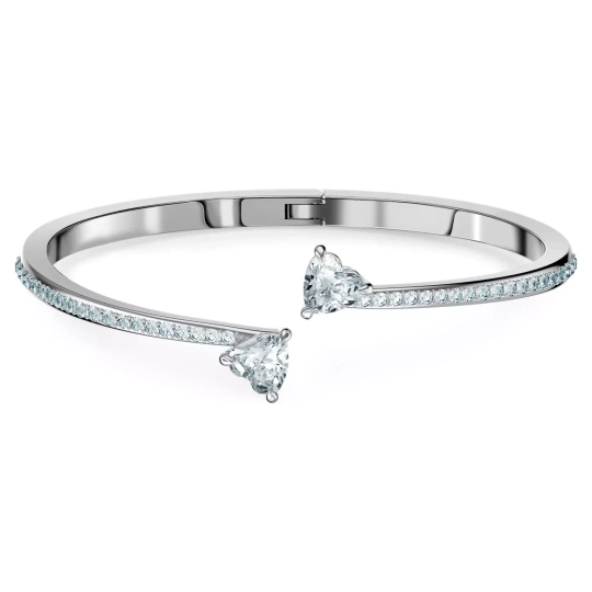 ATTRACT SOUL:BANGLE HEART CZWH/CRY/RHS L 5535289