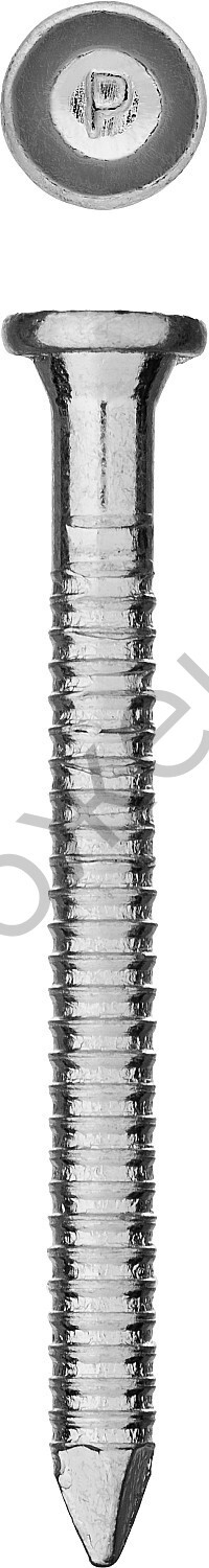 ЗУБР 50 х 4.0 мм, ершеные гвозди с конической головкой, цинк, 5 кг (305160-40-050)