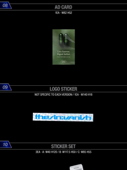 Альбом ENHYPEN - THE SIN : VANISH 7th Mini Album 3 Version SET