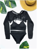 купальник раздельный 3 в 1 для бассейна топ и парео