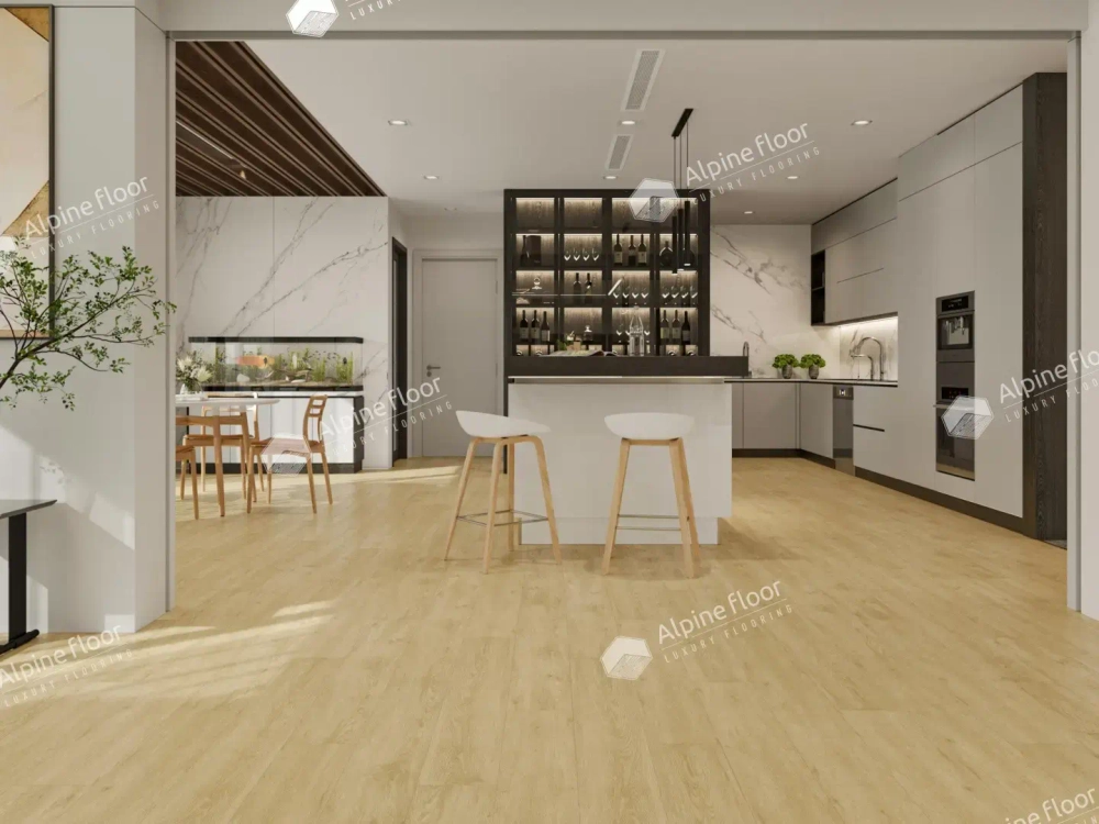 SPC ламинат Alpine Floor Дуб Ваниль Селект